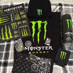 Monster Energy merchandise bundle